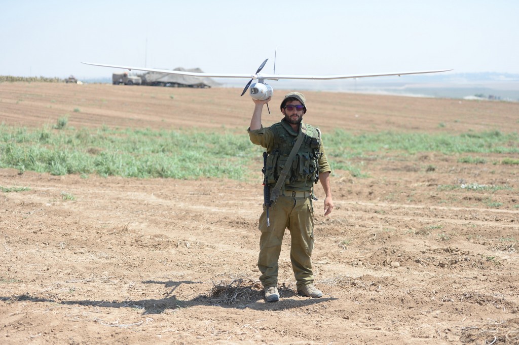 Det israelske forsvaret har brukt avanserte drone for å ha en best mulig oversikt over fronten. Disse førerløse flyene har også dokumentert Hamas overgrep mot palestina-araberne i Gaza, noe vestlige journalister som har kommet fra Gaza har bekreftet. (Foto: IDF)