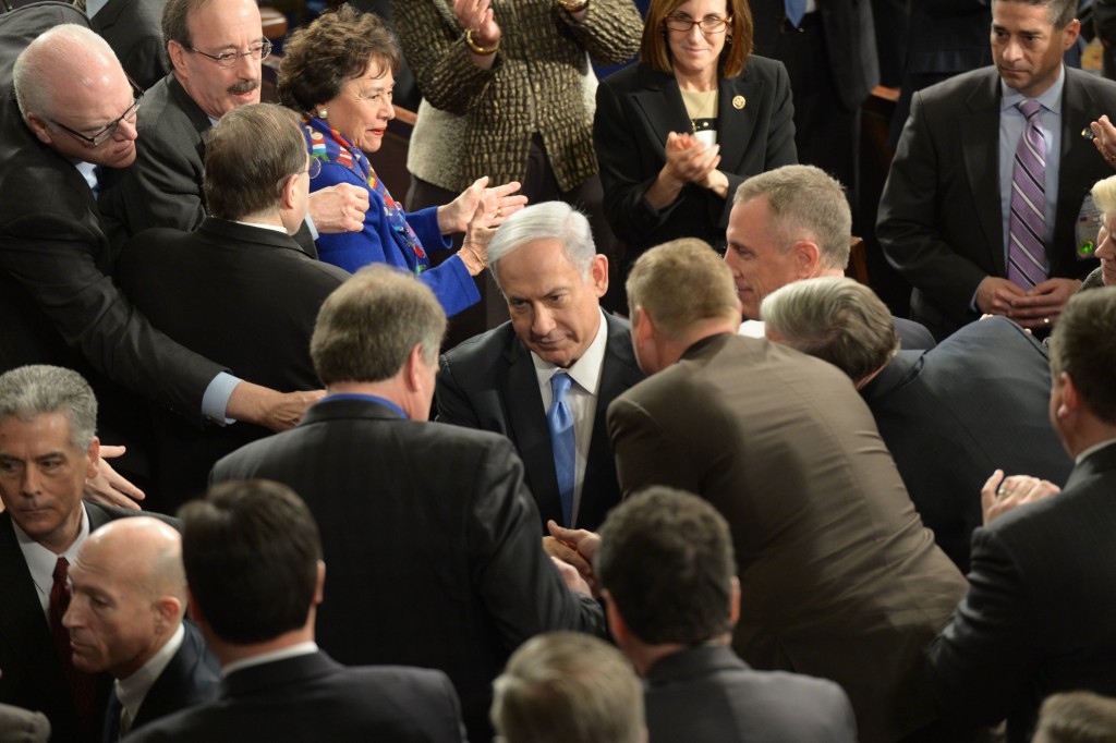 Binyamin Netanyahu ble tatt i mot med åpne armer av medlemmene i Den amerikanske kongressen. Bare Det hvite hus boikottet ham.